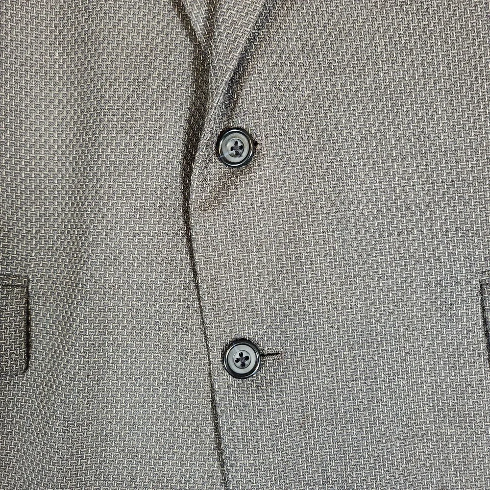 Vintage Baracuta‎ Blazer Men's 44R Gray Wool Sport Coat